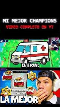 MI MEJOR CHAMPIONS EN BRAWL STARS #clips #brawlstars