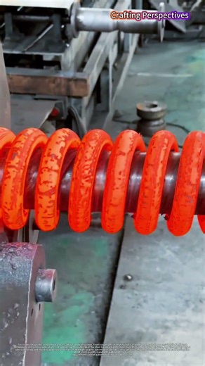 The whole process of automobile spring production process is clear at a glance.