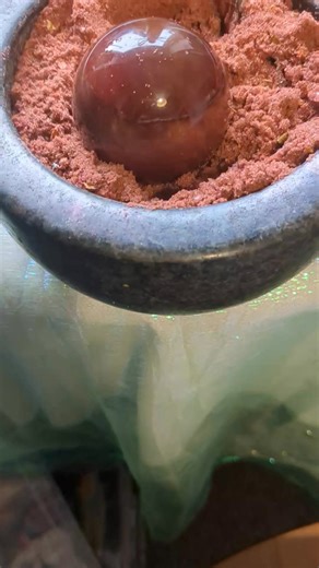 My witch's red salt for grounding and root work. Contains - Ground Dead sea salt, Himalayan salt and white sea salt, liquorice, Ashwagandha, red Sandalwood, and Dandelion root, myrrh and ginger. There are tiny crystal chips of red jasper, fire agate and carnelian within the ritual salts. The bottle stopper is adorned with a red jasper sphere to continue their Earth blessing in storage. The botanicals are potent as they were charged under the blood moon last March. These salts were hand blended b