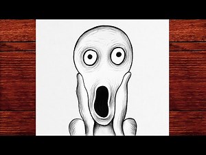 How to Draw a Scary Face – Easy Horror Pencil Sketch for Beginners