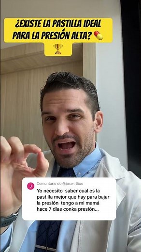 Esta es la pastilla idea para la presion alta 😮💊💡 #hipertension #presionalta #salud #pastillas