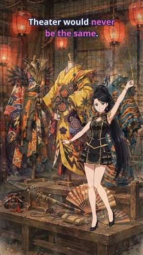 A Shrine Maiden Invented Kabuki! ⛩️ #kabuki #japanhistory