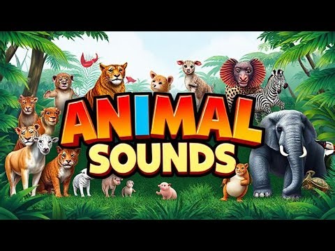 40+ animal sound effects with name & video footage || Dog,lion,tiger,cow,elephant sound effects