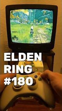 Elden Ring Playthrough Highlight 180 (Xbox 360 LARP CRT TV) #eldenring #darksouls #fromsoftware #ban