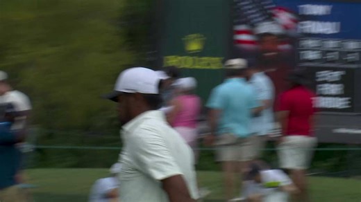 Tony Finau | Round 1 | 12th hole | Shot 3 | -1 Houston Open