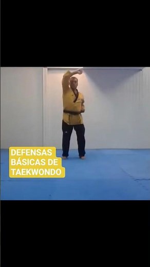 DEFENSAS BÁSICAS DE TAEKWONDO 🥋
