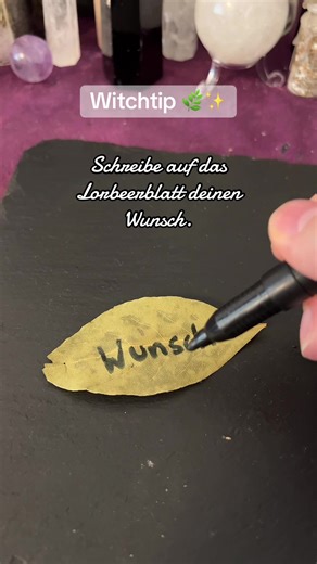 Witchtip 🌿✨ #spirituality #crystals #manifestation