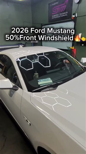 Central Coast Window Tinting (Gilroy) on Instagram: "POV: 2026 Ford Mustang Front Windshield Tint installation🔥 Central Coast brings top-level craftsmanship to both Santa Cruz and Gilroy — offering elite tint, wraps, PPF, and more. Opt in for same-day quotes, bilingual service, and upgrades that transform your ride instantly. 📍 Santa Cruz & Gilroy 📲 DM “QUOTE” for pricing. #windowtint #gilroy #408 #CarCare #carenthusiast"