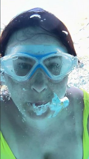 Swimming Underwater Looks So Cool! 💦📷 (Always with Parents Watching!) #ParentSupervised