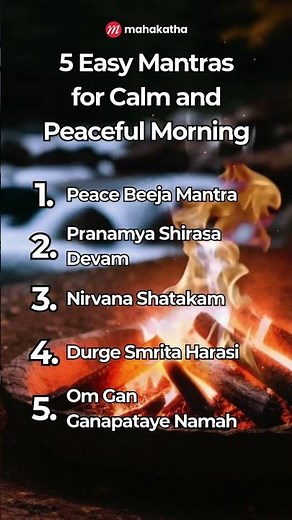 5 Easy Mantras for a Calm and Peaceful Morning