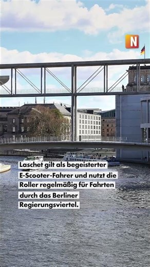 Laschet crashes on e-scooter and breaks his shoulder