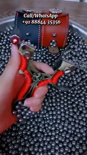 Alloy Sling Tool with Red Paracord Grip & Guidance Pointer | IndianSlingshot.com #trending #shots