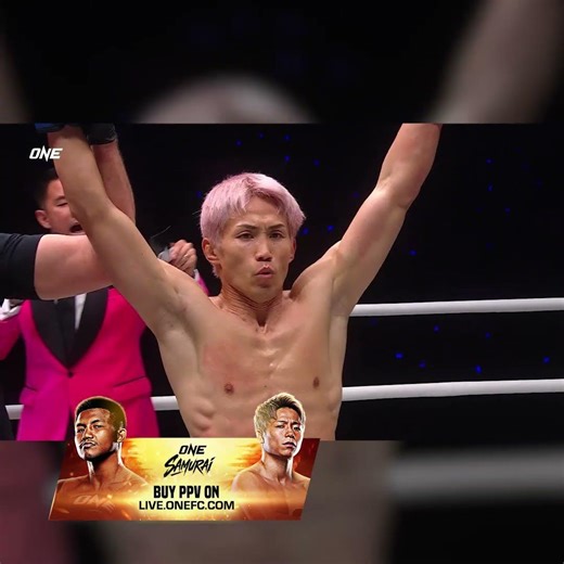 STATEMENT MADE 💯 Taiki Naito wins by unanimous decision to hand Hyu his first career loss!