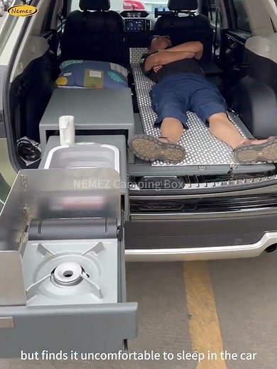 SUV and Camper Life| Subaru Forester to Install Custom Mini Camper Box| NEMEZ Metal Camping Box 2024