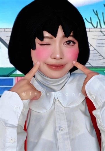 Chibi Maruko Chan Makeup Transition Tutorial