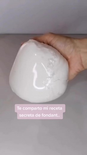 Mi receta de fondant #fondant #fondantcake #tutoriales #recetas | Escuela De Postres