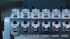 4.4K views · 129 reactions | Get productive with 5-axis machining! Check out this cutting video with a multi-part setup that uses the Haas 20" BLOCK fixture mounted on one of our UMC-750P 5-axis mills. See how we progress through the main tools in the program and get 28 parts per load out. Learn more about UMC-750P: https://goo.gl/vVq6ba #billetaluminum #HaasCNC #machining #manufactured | Haas Automation, Inc. | Facebook