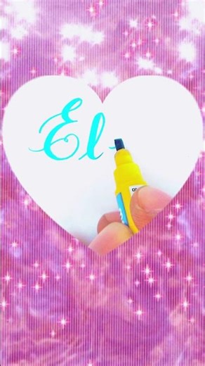 Writing the beautiful name "Elena" in Cursive Calligraphy ✍️ | Requested! #shortsviral #handwriting