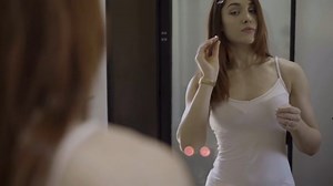 Watch Women Sleepwear Satin Nightgown Mini Slip on Amazon Live