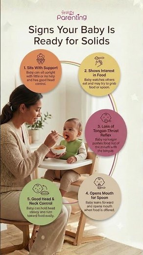 Signs Your Baby Is Ready for Solids #introducingsolids