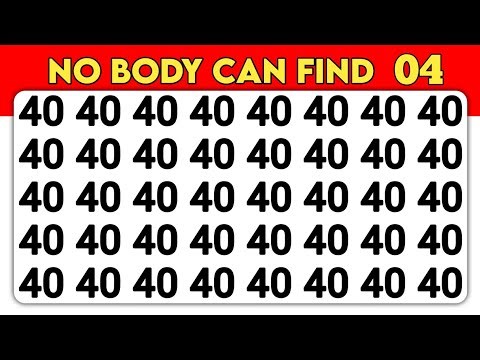Find The Odd One Out | How Strong Is Your Observation| Number and Letter edition.