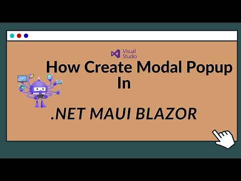 How to Create Modal Popup in MAUI Blazor without 3rd party