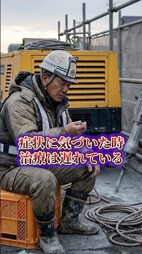 気づいた時にはもう遅い──振動障害の本当の問題 #製造業 #安全教育 #インフラ #整備 #工事現場