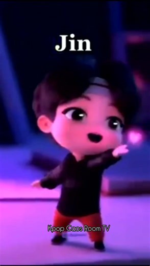 "BTS as Cute Cartoon Characters! 😍💜"