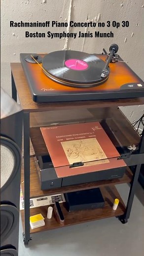 Rachmaninoff Piano Concerto No 3 Vinyl Janis Munch Boston Symphony