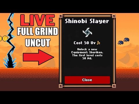 Idle Slayer Stream - UA to Shuriken Uncut (110 USP)