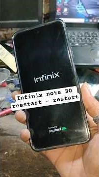 mengatasi infinix note 30 restart restart