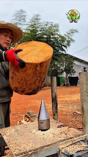 Log Splitting Machine: The Power of the Conical Screw