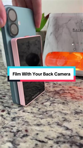 POV: you want better quality videos but hate guessing your framing 😮‍💨 The back camera looks way better… but not seeing yourself makes filming annoying. This little screen lets you see exactly what your camera sees — while using the back camera. Better quality. Better framing. Fewer retakes. 🎥✨ Tap to upgrade your setup. #TikTokShop #ContentCreator #TikTokShopJumpstartSale #FilmingTips #ViralContent