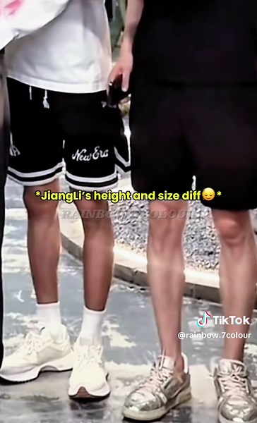 JiangLi’s heights and size diff🙂‍↕️😌 #JiangLi #OceanJiang #LiPeiEn #ABODesire #fyp