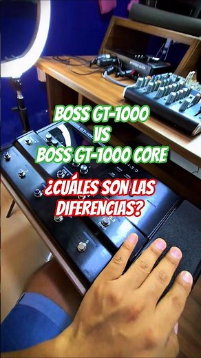 What are the differences between the Boss GT 1000 and the Boss GT 1000 Core? #guitar #musicians