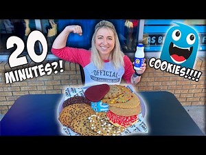 CRAZY COOKIES & MILK CHALLENGE
