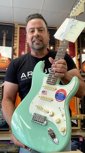 14 reactions | JUST ARRIVED FENDER JEFF BECK SIGNATURE STRAT IN SURF GREEN! LAMUSIC.COM | L.A. Music | Facebook