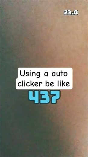 pov using a auto clicker