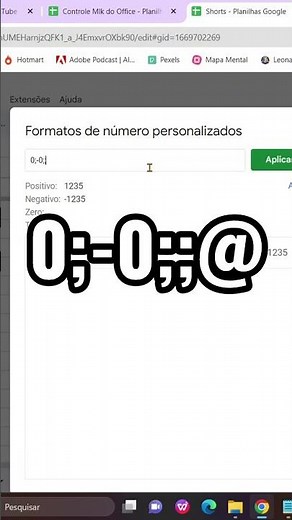 Como esconder o ZERO no Google Planilhas