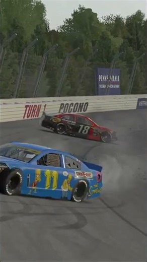 Check Out This Epic Wreck! 🚗💥 #shorts #arcaracing