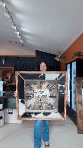 A little cowhide and pops of color 🖤 #wedding #western #country #weddinginspo #decor | Brass Bunkhouse