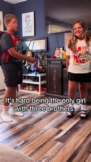 When your little sister in joining you in middle school 😂 #middleschool #bigbrothers