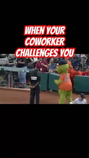 Hidden talent? More like hidden disaster for the mascot #shorts #comedy #viral #mlbb #trending