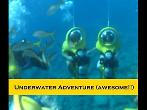 BOSS Underwater Adventure Scooter Tour/Shore Excursion St Thomas USVI [Cruise Vlog ep11]