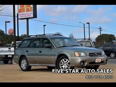 2003 Subaru Outback Wagon Review