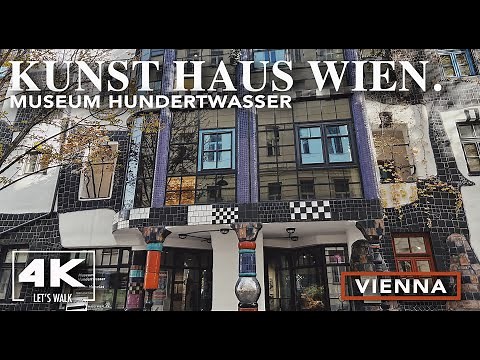 Kunst Haus Wien. Museum Hundertwasser | Virtual Exhibition Walk Tour | 4K Vienna Travel Guide
