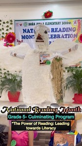 Grade 5 dressed up to their Favorite Book Character Costume❗️DJES National Reading Month 2024 - The Power of Reading: Leading towards Literacy #ReadingMonth #BookCharacter2024 #bookcharactercostume | Jhapoy De Lion Pascua