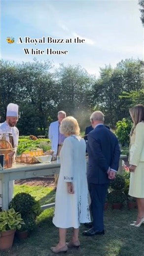 Royal Visit Highlights White House Beehive Expansion 🐝🍯🇺🇸🇬🇧