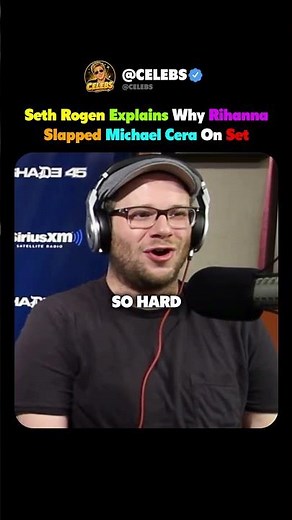 Seth Rogen Explains Why Rihanna Slapped Michael Cera On Set