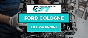 Ford Cologne 2.9L V-6 Engine - Clearwater Cylinder Head